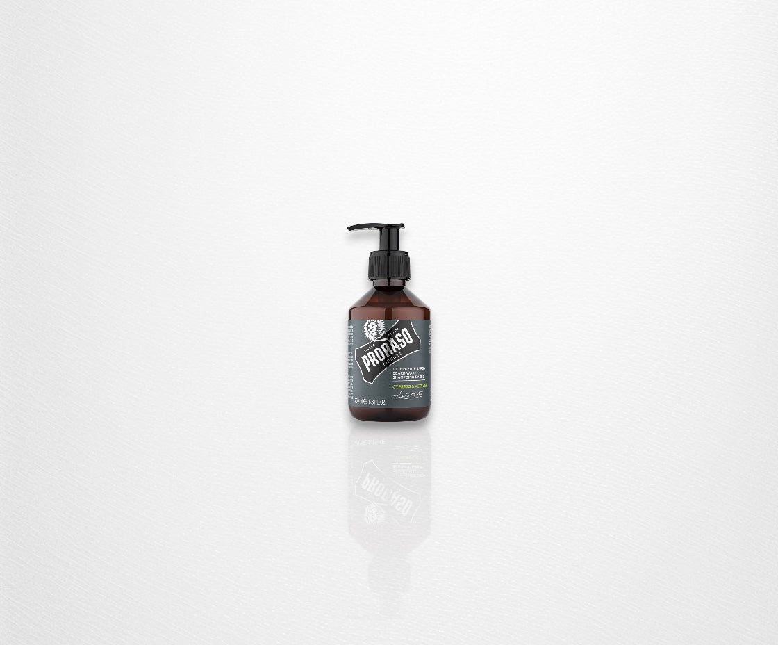 DETERGENTE BARBA PRORASO CYPRESS & VETYVER