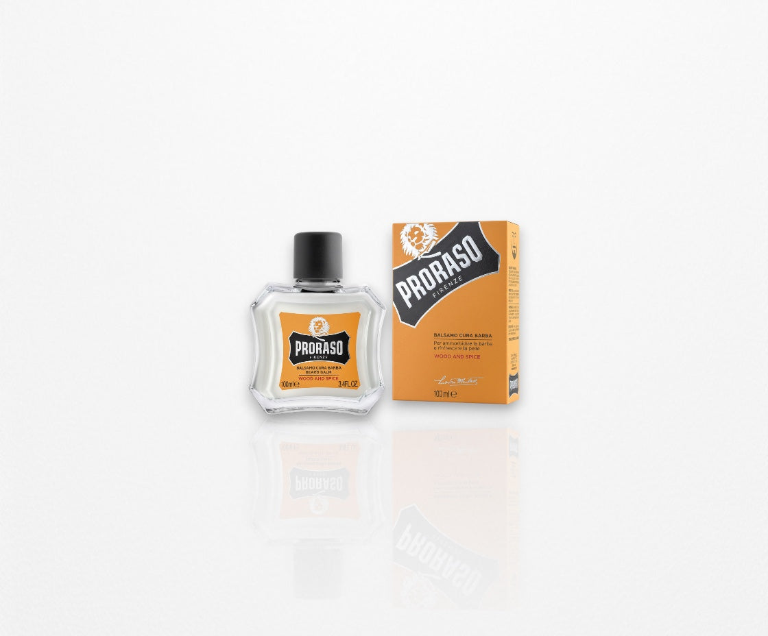 BALSAMO CURA BARBA PRORASO WOOD AND SPICE